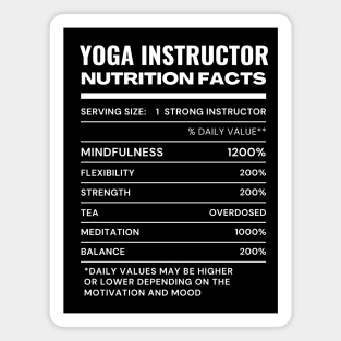 Yoga instructor Magnet